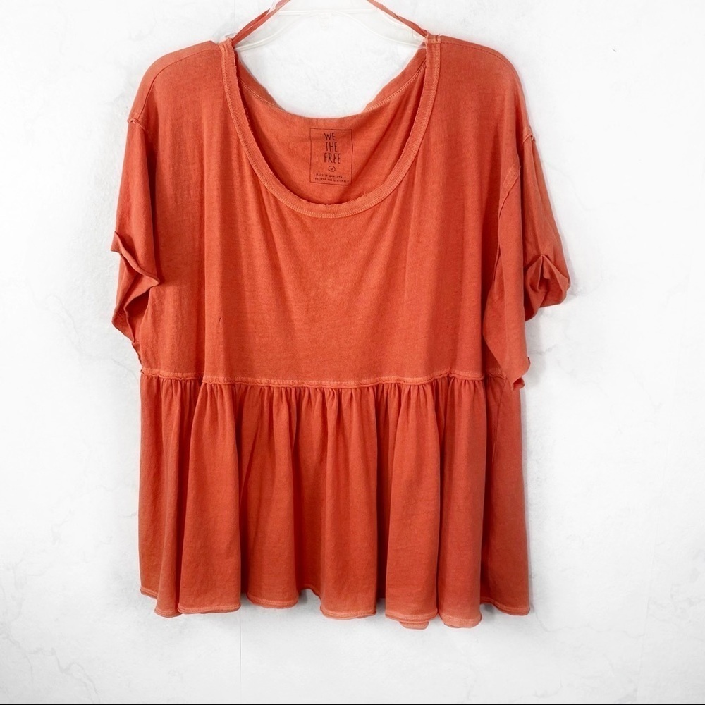 [Free People] Odyssey Peplum Top
